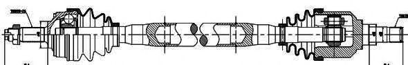 Приводной вал GSP 201029