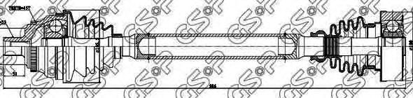 Приводной вал GSP 203003