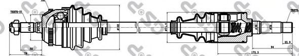 Приводной вал GSP 210042