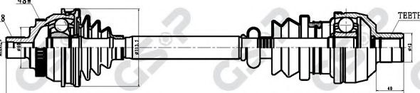 Приводной вал GSP 218008