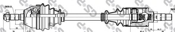 Приводной вал GSP 245068