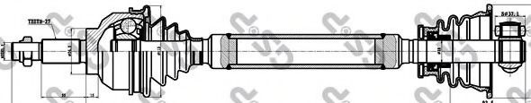 Приводной вал GSP 250207