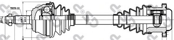 Приводной вал GSP 261011