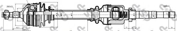 Приводной вал GSP 299003