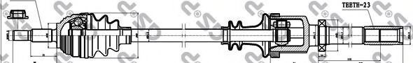 Приводной вал GSP 250440
