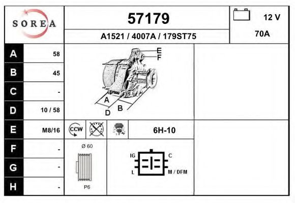 Генератор EAI 57179