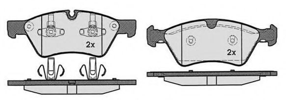Комплект тормозных колодок, дисковый тормоз RAICAM RA.0874.0