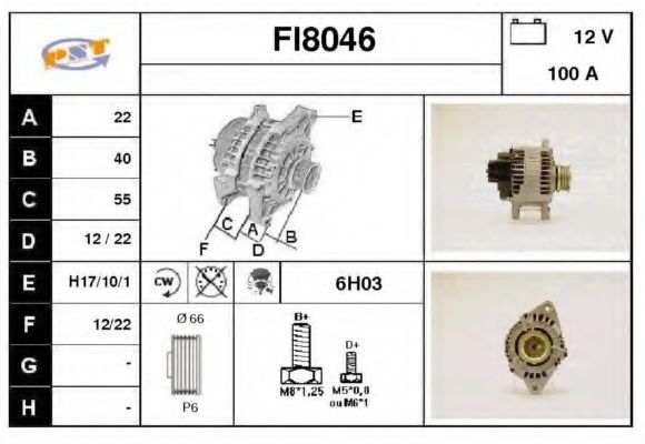 Генератор SNRA FI8046