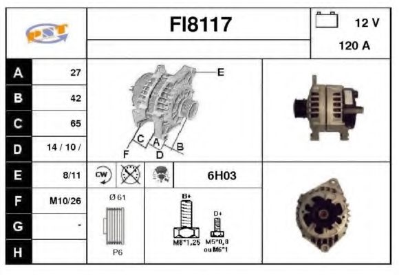 Генератор SNRA FI8117