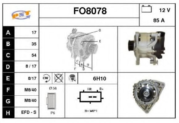 Генератор SNRA FO8078