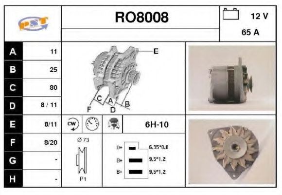 Генератор SNRA RO8008