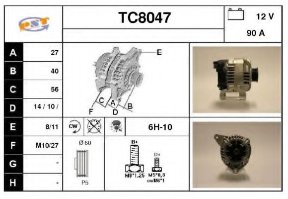 Генератор SNRA TC8047