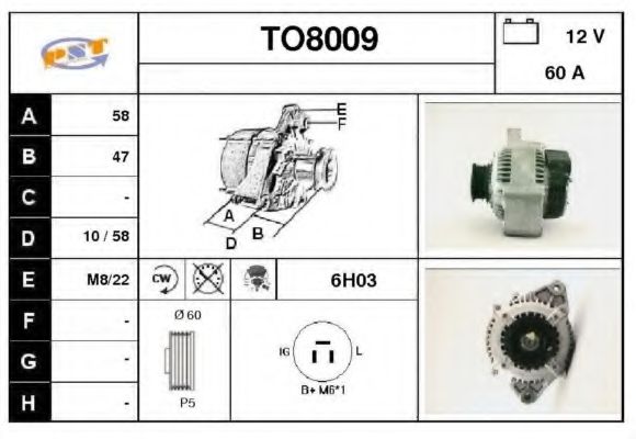 Генератор SNRA TO8009