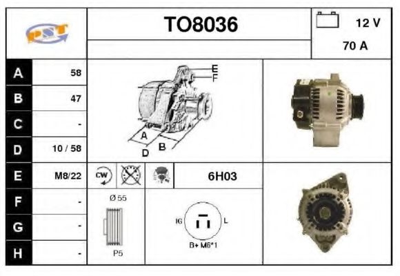 Генератор SNRA TO8036