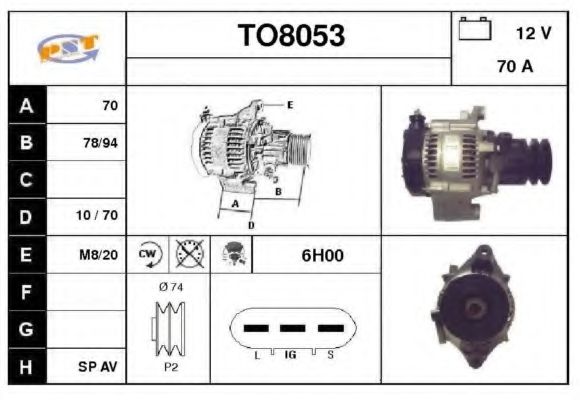 Генератор SNRA TO8053