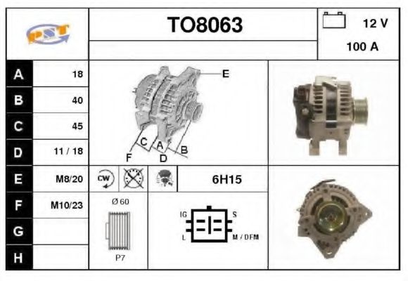 Генератор SNRA TO8063