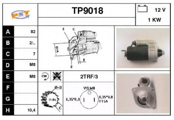 Стартер SNRA TP9018