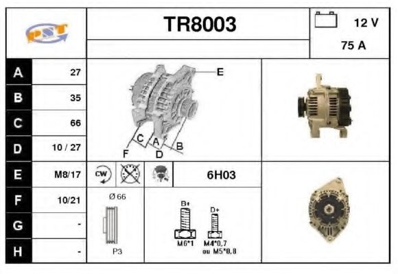 Генератор SNRA TR8003