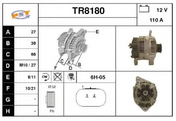 Генератор SNRA TR8180