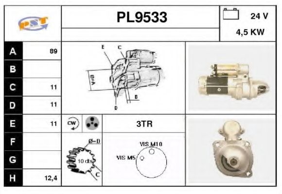 Стартер ACDelco 1113277