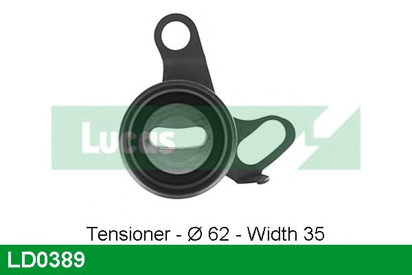 Натяжной ролик, ремень ГРМ LUCAS ENGINE DRIVE LD0389