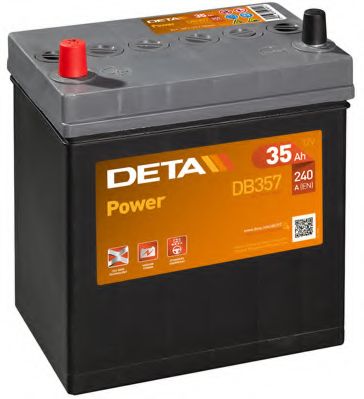 Стартерная аккумуляторная батарея; Стартерная аккумуляторная батарея DETA DB357