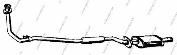 Система выпуска ОГ NPS N430N02