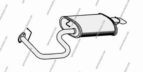 Система выпуска ОГ NPS T430A205