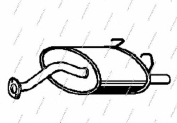 Система выпуска ОГ NPS H430A78