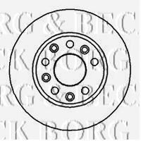Тормозной диск BORG & BECK BBD4898