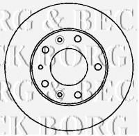 Тормозной диск BORG & BECK BBD4351