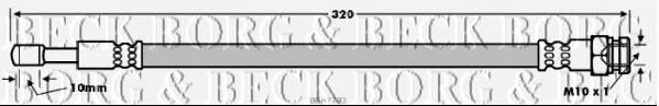 Тормозной шланг BORG & BECK BBH7783