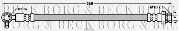 Тормозной шланг BORG & BECK BBH7811
