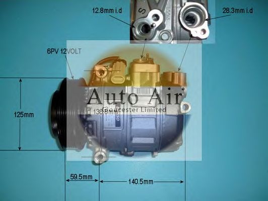 Компрессор, кондиционер AUTO AIR GLOUCESTER 14-1119