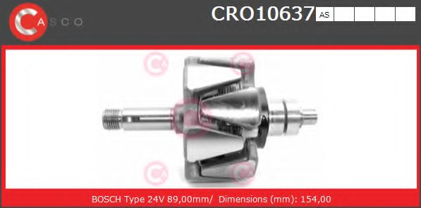 Ротор, генератор CASCO CRO10637AS