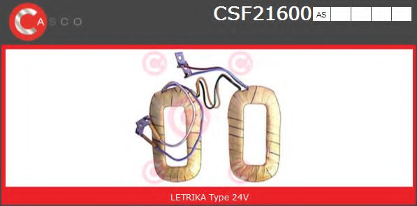 Обмотка возбуждения, стартер CASCO CSF21600AS