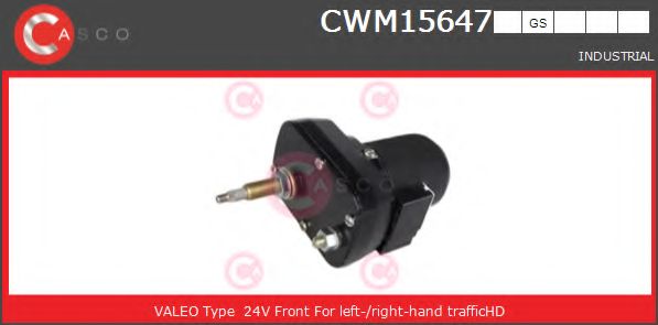 Двигатель стеклоочистителя CASCO CWM15647GS
