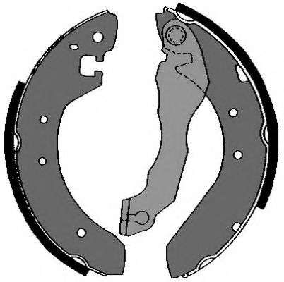 Комплект тормозных колодок VEMA 84462