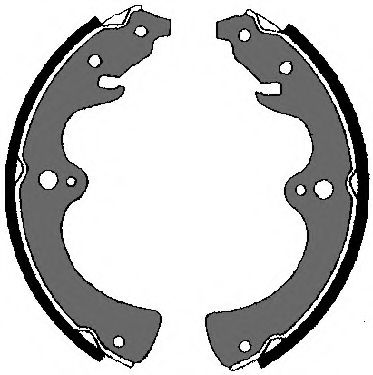 Комплект тормозных колодок VEMA 84531