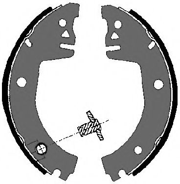 Комплект тормозных колодок VEMA 84578