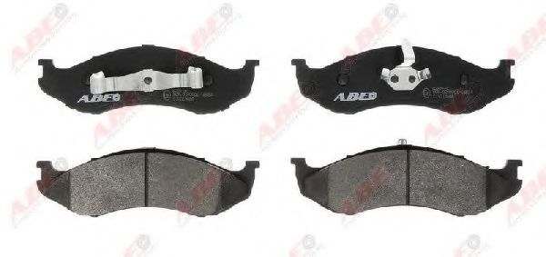 Комплект тормозных колодок, дисковый тормоз ABE C1Y013ABE
