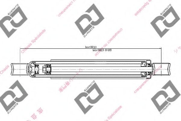 Амортизатор DJ PARTS DS1581HT