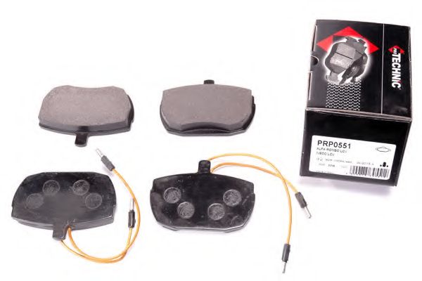 Комплект тормозных колодок, дисковый тормоз E.T.F. 204