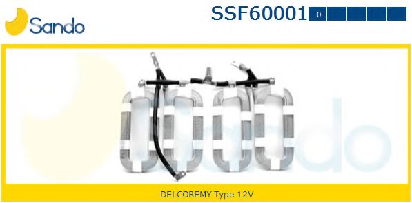 Обмотка возбуждения, стартер SANDO SSF60001.0