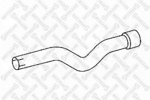 Труба выхлопного газа STELLOX 82-03607-SX