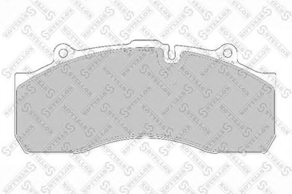 Комплект тормозных колодок, дисковый тормоз STELLOX 85-01445-SX