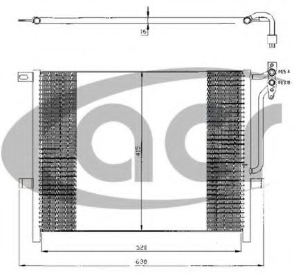 Конденсатор, кондиционер ACR 300435