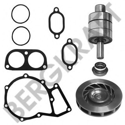 Ремкомплект, водяной насос BERGKRAFT BK3257722WP