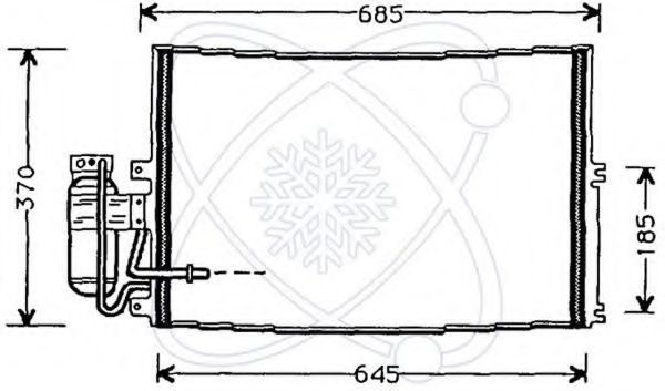 Конденсатор, кондиционер BEHR_ 8FC351037621