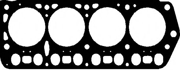 Прокладка, головка цилиндра WILMINK GROUP WG1189867